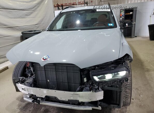5UX33EM01P9N87518 2023 BMW X7 Gray წინა ხედი