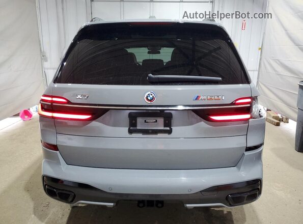 5UX33EM01P9N87518 2023 BMW X7 Gray უკანა ხედი
