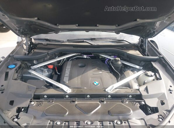 5UX33EX00R9U24194 2024 BMW X6 Серый Вид сзади