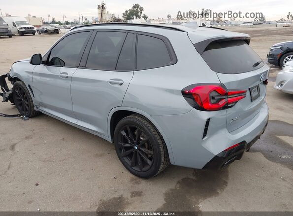 5UX43DP05R9W60130 2024 BMW X3 Серый Задняя левая четверть