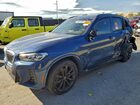 2022 Bmw X3 Sdrive30i Blue vin: 5UX43DP08N9K27038