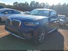 2022 Bmw X3 Sdrive30i Синий vin: 5UX43DP08N9M21200
