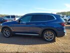 2022 Bmw X3 Sdrive30i Синий vin: 5UX43DP08N9M21200