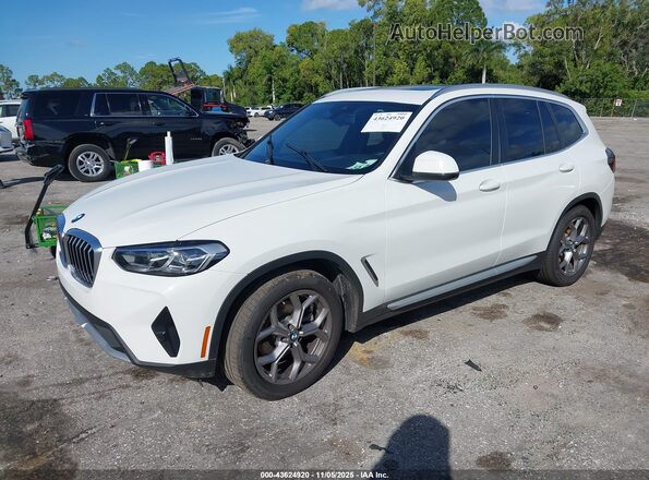 5UX43DP08P9N72475 2023 BMW X3 White Przód lewy