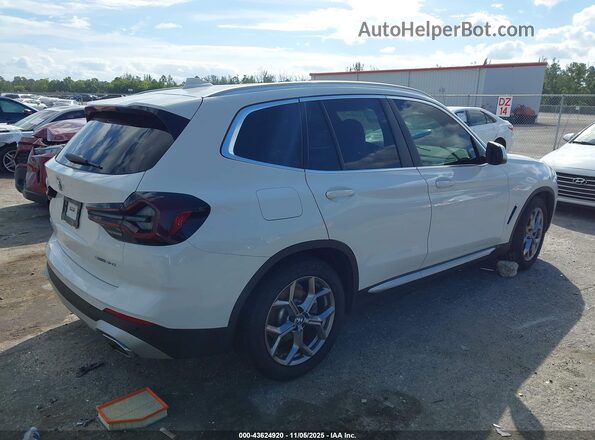 5UX43DP08P9N72475 2023 BMW X3 White Tył prawy