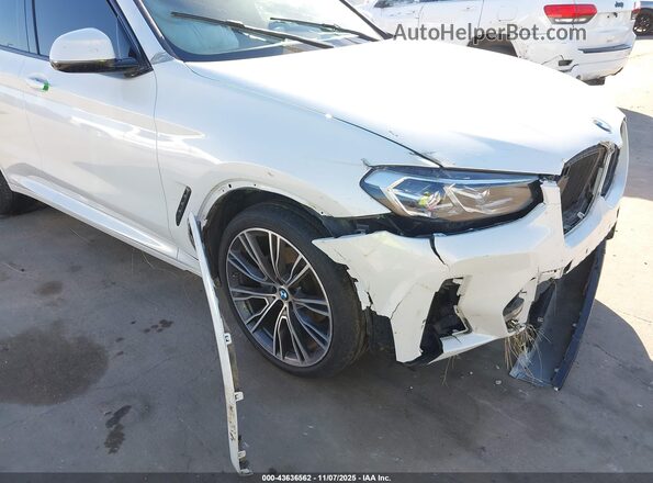 5UX43DP09N9K81688 2022 BMW X3 Белый Вид спереди