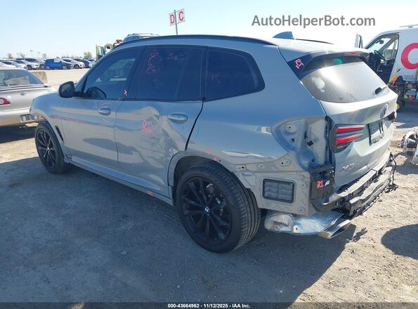 5UX43DP0XN9L09255 2022 BMW X3 Серый Задняя левая четверть