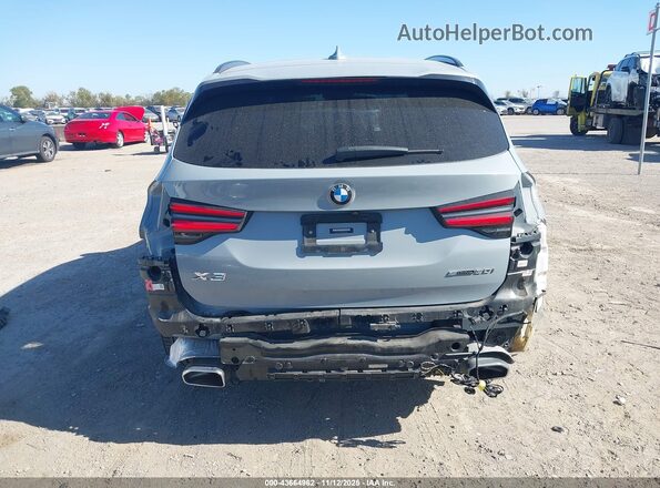 5UX43DP0XN9L09255 2022 BMW X3 Серый 