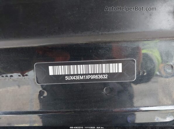 5UX43EM1XP9R63632 2023 BMW OTHER Черный 