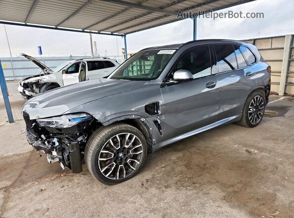 5UX43EU09T9019211 2026 BMW X5 Серый Передняя левая четверть