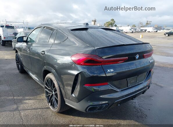 5UX43EX09R9T85769 2024 BMW X6 Серый Задняя левая четверть