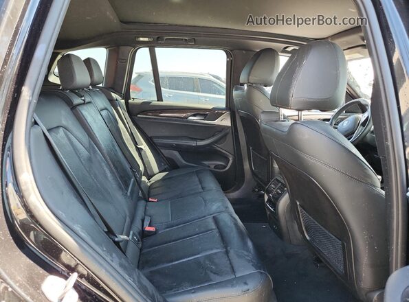 5UX53DP00P9S19524 2023 BMW X3 Черный Вид задней части салона