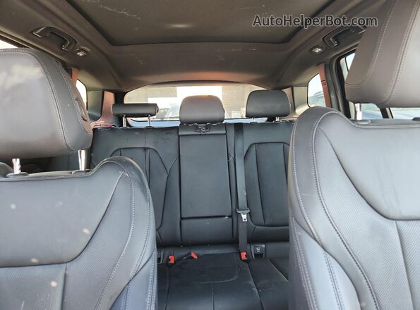 5UX53DP00P9S19524 2023 BMW X3 Черный Вид задних сидений