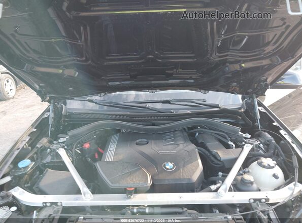 5UX53DP01P9R33873 2023 BMW X3 Black Вид ззаду