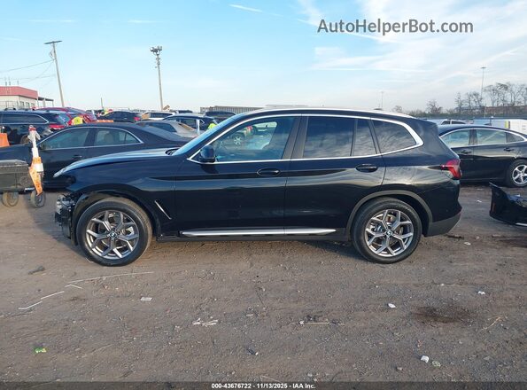 5UX53DP01P9R33873 2023 BMW X3 Black 
