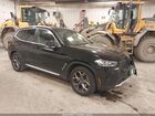 2022 Bmw X3 Xdrive30i Черный vin: 5UX53DP07N9M55505