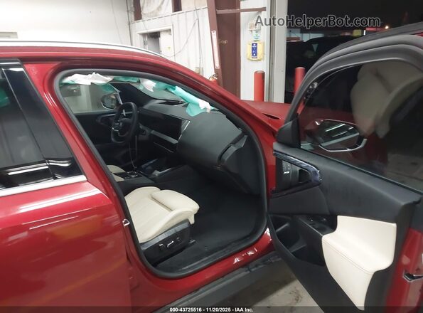 5UX53GP01S9Z68892 2025 BMW X3 Красный Вид салона спереди