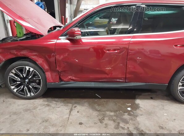5UX53GP01S9Z68892 2025 BMW X3 Красный Вид спереди