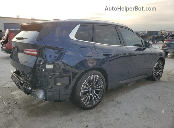 5UX53GP09S9017825 2025 BMW X3 Синий Задняя правая четверть