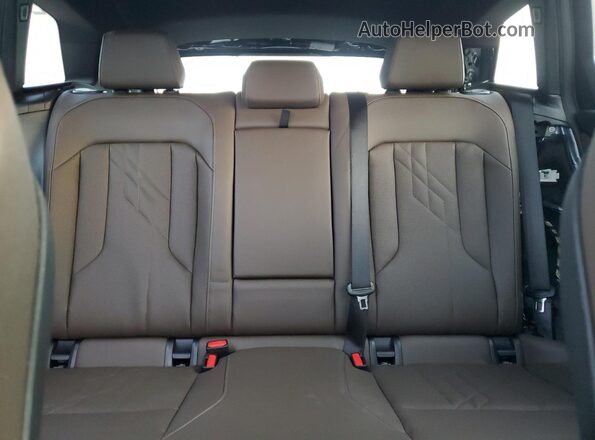 5UX53GP09S9017825 2025 BMW X3 Синий Вид задних сидений