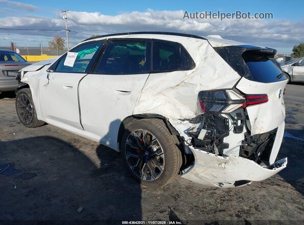 5UX73GP09S9072719 2025 BMW X3 Белый Задняя левая четверть