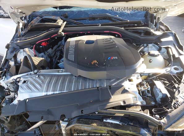 5UX73GP09S9072719 2025 BMW X3 Белый Вид сзади