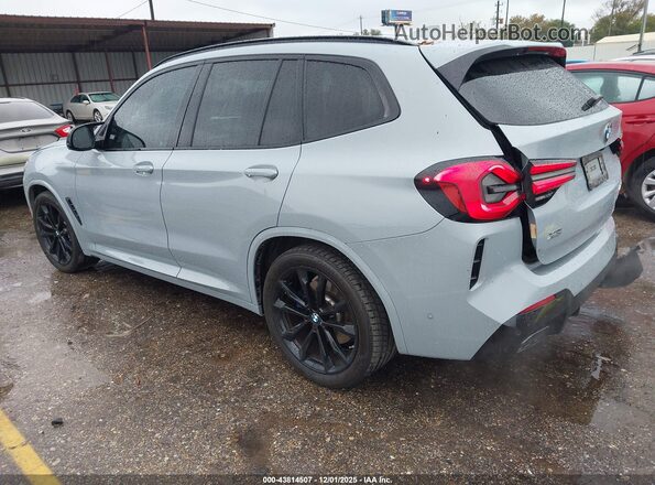 5UX83DP01R9U53381 2024 BMW X3 Серый Задняя левая четверть