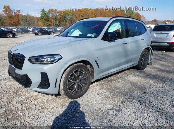 5UX83DP09N9L00032 2022 BMW X3 Pewter Передня ліва чверть