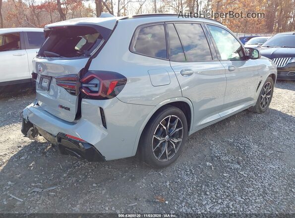 5UX83DP09N9L00032 2022 BMW X3 Pewter Задня права чверть