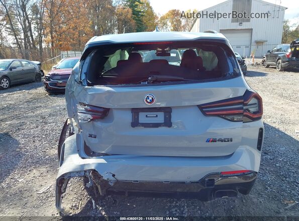 5UX83DP09N9L00032 2022 BMW X3 Pewter 