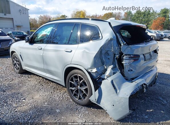 5UX83DP09N9L00032 2022 BMW X3 Pewter Задня ліва чверть