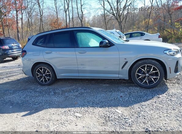 5UX83DP09N9L00032 2022 BMW X3 Pewter Вид щитка приладів