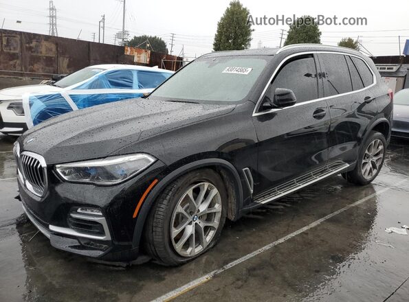 5UXCR4C06M9F08451 2021 BMW X5 Black Передня ліва чверть