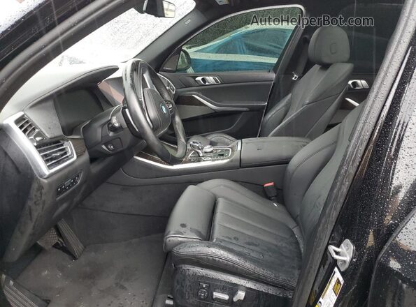 5UXCR4C06M9F08451 2021 BMW X5 Black Вид салону спереду