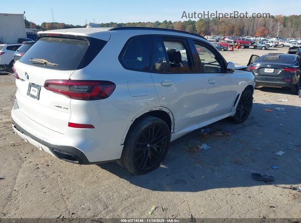 5UXCR4C07N9N28058 2022 BMW X5 Белый Задняя правая четверть