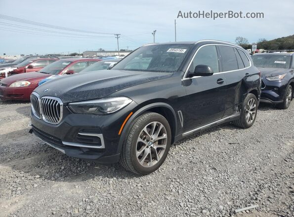 5UXCR4C07P9N74525 2023 BMW X5 Черный Передняя левая четверть