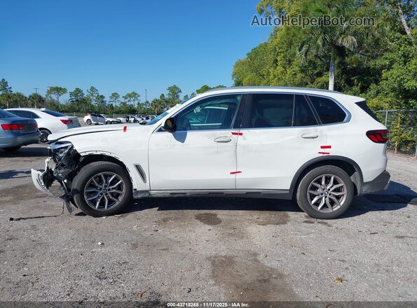 5UXCR6C01P9P47998 2023 BMW X5 Белый Вид задней части салона