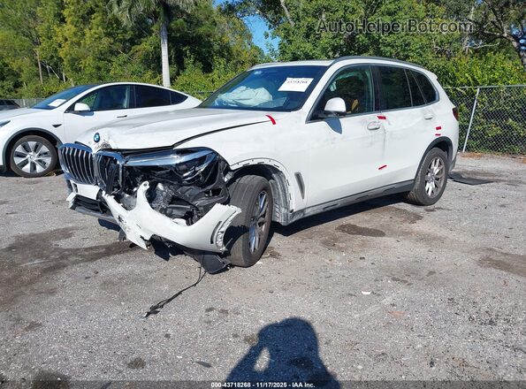 5UXCR6C01P9P47998 2023 BMW X5 Белый Передняя левая четверть