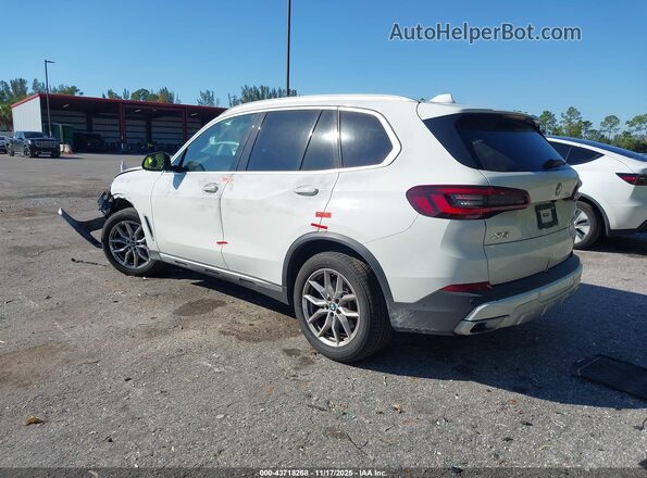 5UXCR6C01P9P47998 2023 BMW X5 Белый Задняя левая четверть