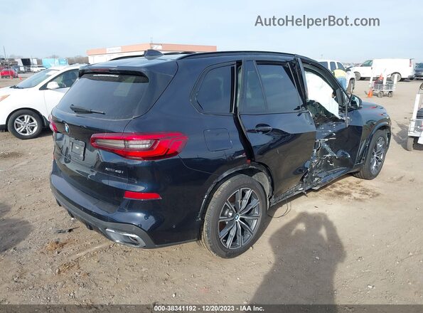 5UXCR6C50KLL40147 2019 BMW X5 Dark Blue Задняя правая четверть