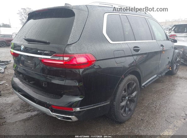5UXCW2C03M9F75439 2021 BMW X7 Black Tył prawy