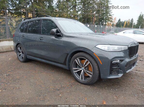 5UXCW2C04N9K69641 2022 BMW X7 Серый Передняя правая четверть