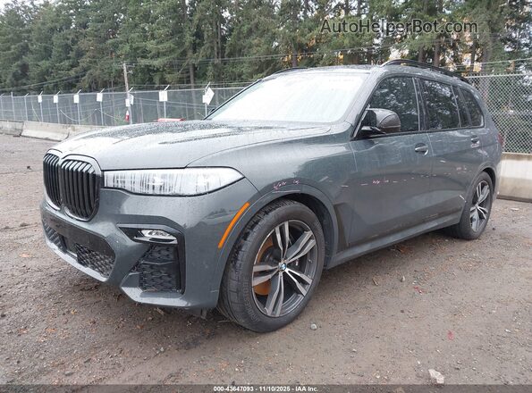 5UXCW2C04N9K69641 2022 BMW X7 Серый Передняя левая четверть