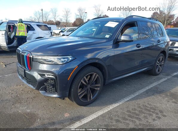 5UXCW2C06N9M25193 2022 BMW X7 Gray Передня ліва чверть