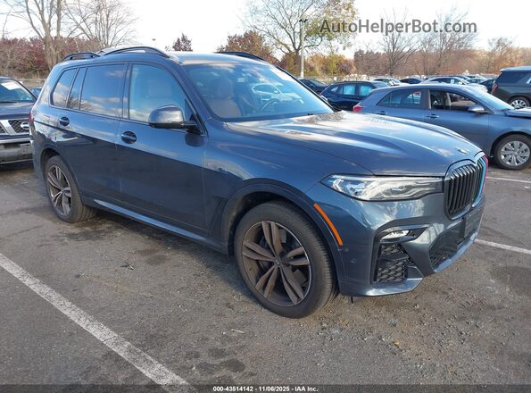 5UXCW2C06N9M25193 2022 BMW X7 Gray Передня права чверть