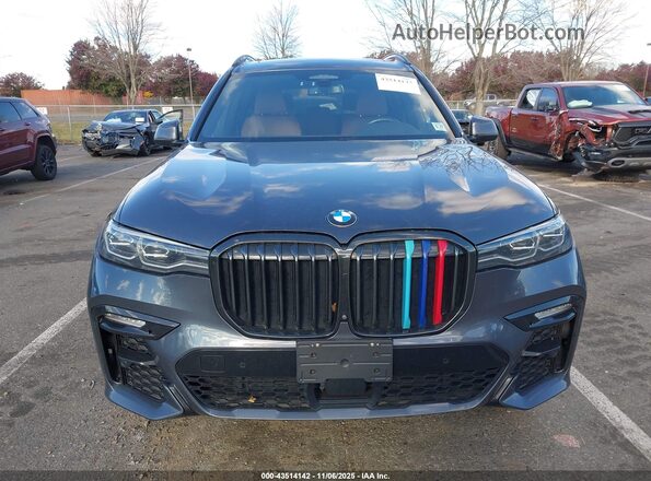 5UXCW2C06N9M25193 2022 BMW X7 Gray Вид щитка приладів