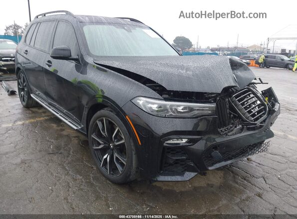 5UXCW2C08N9J22397 2022 BMW X7 Black Delantero derecho