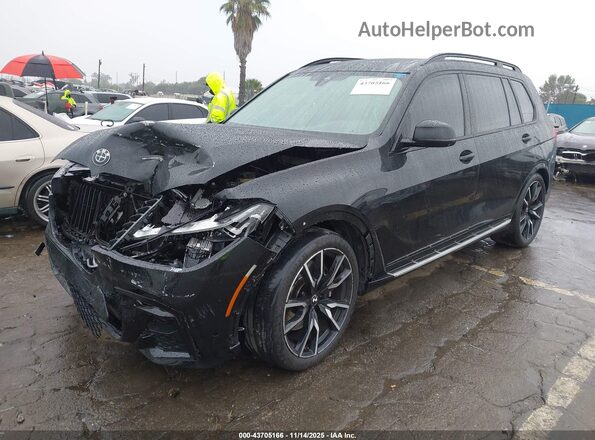 5UXCW2C08N9J22397 2022 BMW X7 Black Vista tres cuartos delantera izquierda