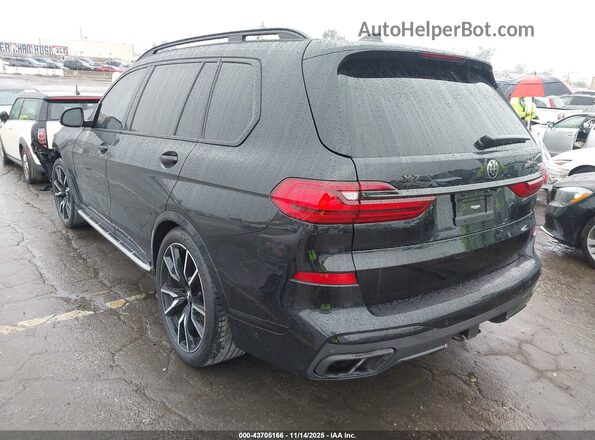 5UXCW2C08N9J22397 2022 BMW X7 Black Trasero izquierdo