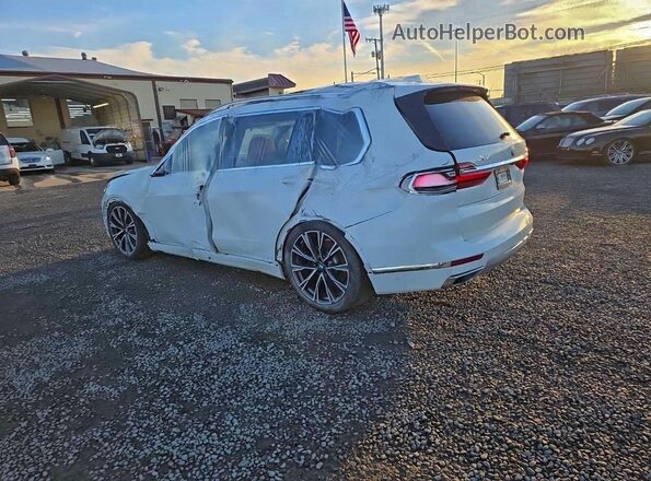 5UXCW2C57KL086101 2019 BMW X7 Белый Задняя левая четверть